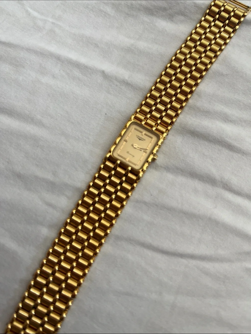 Longines refined gold